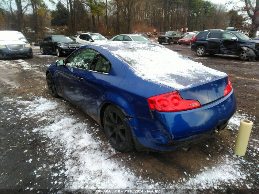 2006 Infiniti G35 VIN: JNKCV54E06M709416 Lot: 38565918