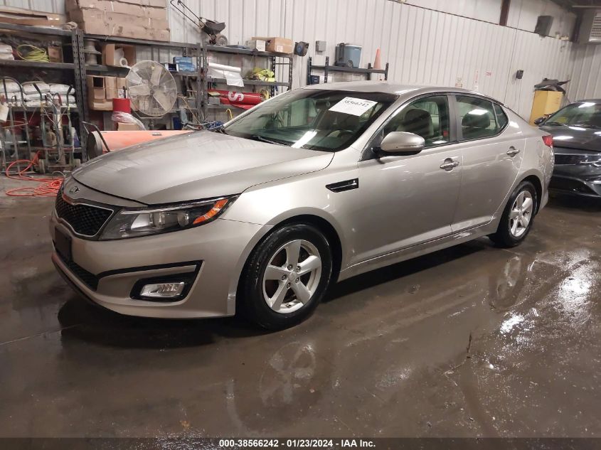 2015 Kia Optima Lx VIN: KNAGM4A72F5547690 Lot: 38566242