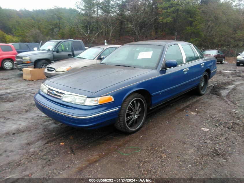 1997 Ford Crown Victoria Police Pkg Police Interceptor VIN: 2FALP71WXVX225352 Lot: 38566292