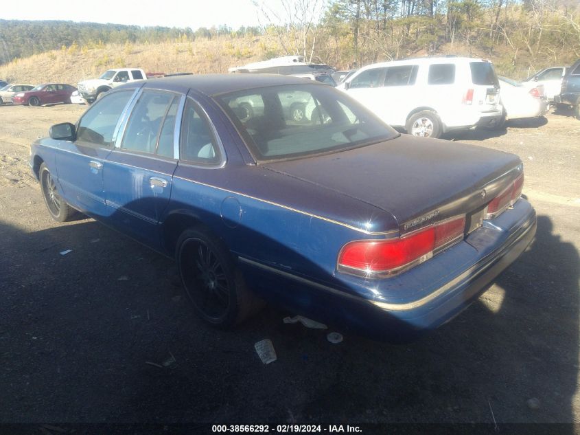 2FALP71WXVX225352 1997 Ford Crown Victoria Police Pkg Police Interceptor