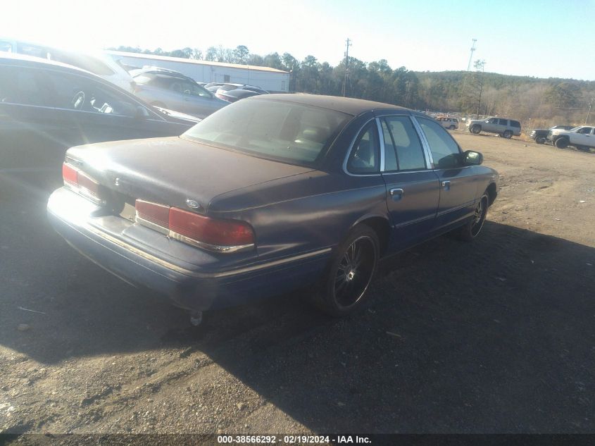 2FALP71WXVX225352 1997 Ford Crown Victoria Police Pkg Police Interceptor