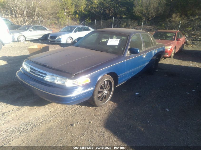 1997 Ford Crown Victoria Police Pkg Police Interceptor VIN: 2FALP71WXVX225352 Lot: 38566292