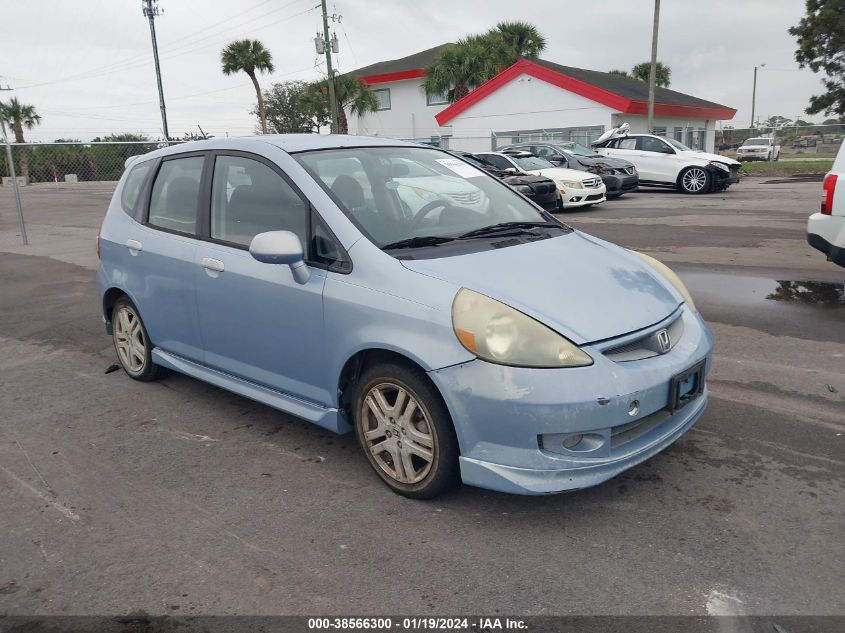 2008 Honda Fit Sport VIN: JHMGD38618S016610 Lot: 38566300