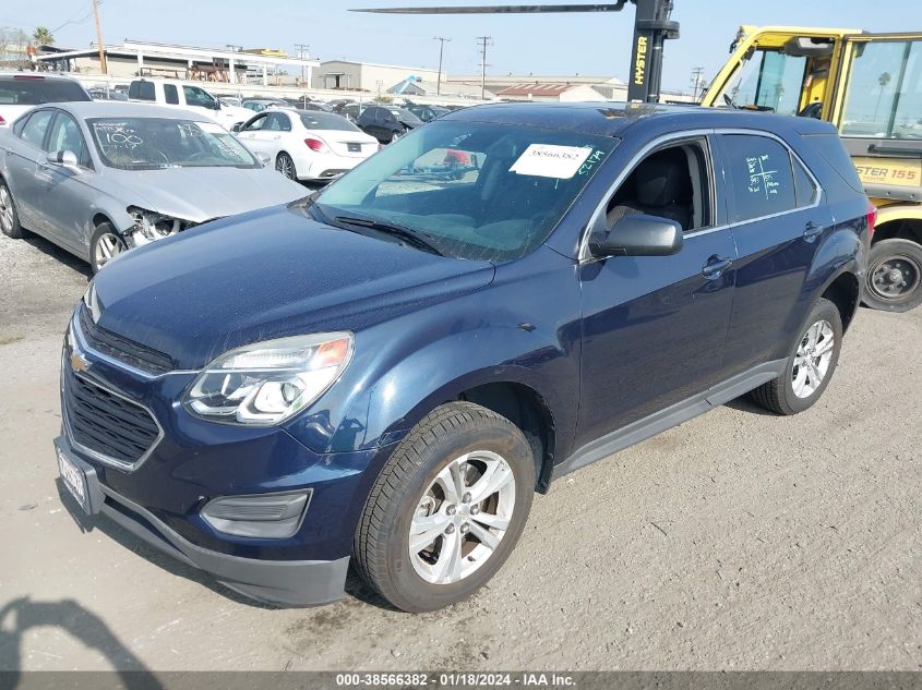 2GNALBEK8H6101265 2017 Chevrolet Equinox Ls