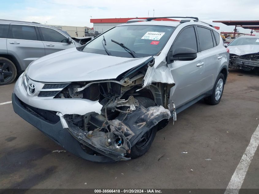 2T3BFREV9DW124530 2013 Toyota Rav4 Le