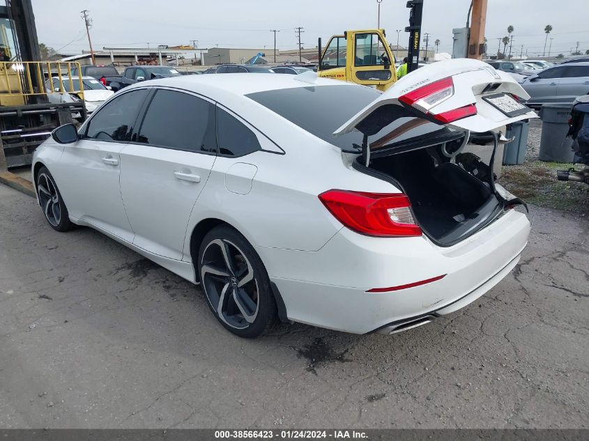 2020 Honda Accord Sport 2.0T VIN: 1HGCV2F30LA013584 Lot: 38566423