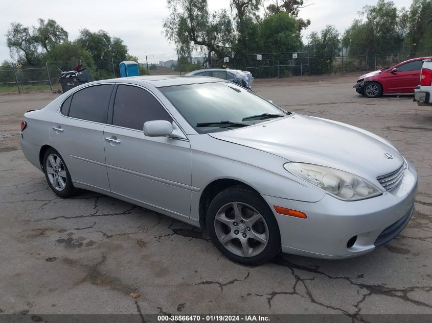 2005 Lexus Es 330 VIN: JTHBA30G455075233 Lot: 38566470