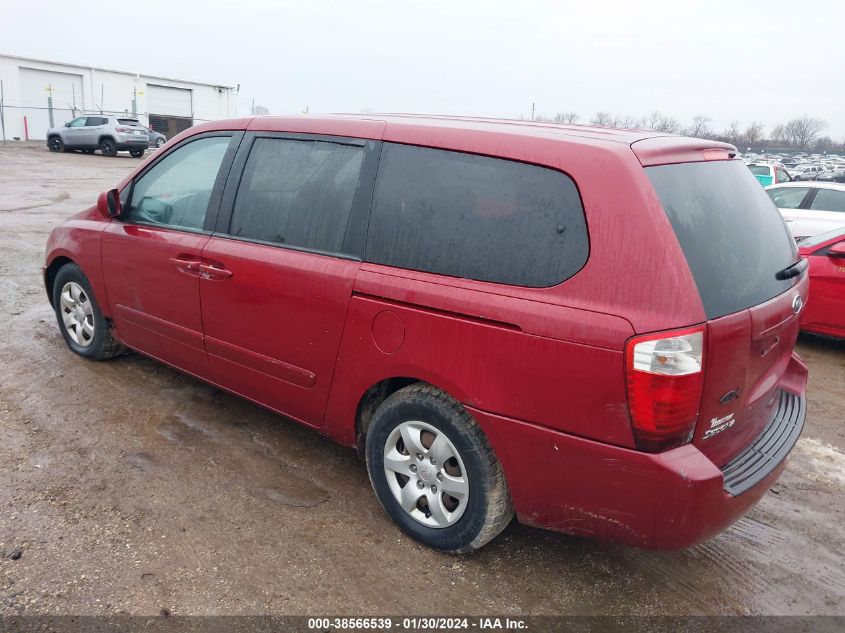 2007 Kia Sedona Lx VIN: KNDMB233076108736 Lot: 38566539