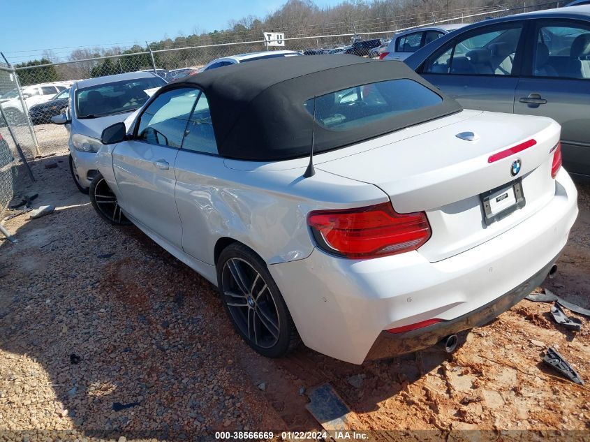 2018 BMW M240I VIN: WBA2N1C51JVC28455 Lot: 38566669