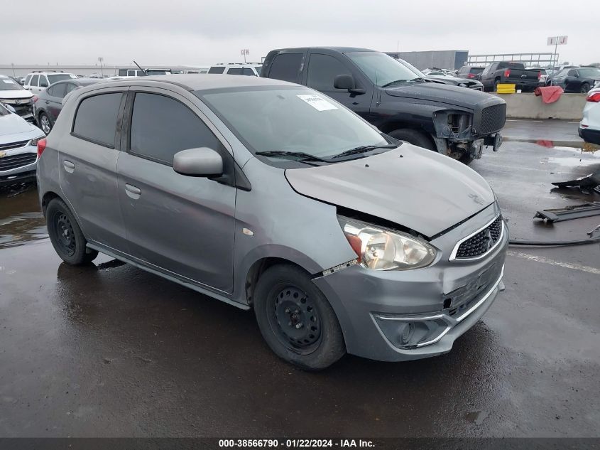 2017 Mitsubishi Mirage Es VIN: ML32A3HJ8HH018069 Lot: 38566790