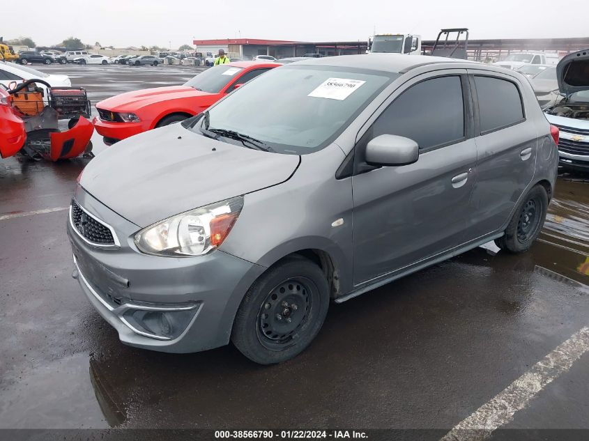 2017 Mitsubishi Mirage Es VIN: ML32A3HJ8HH018069 Lot: 38566790