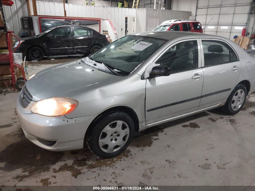 2004 Toyota Corolla Ce VIN: 2T1BR32E94C216563 Lot: 38566831