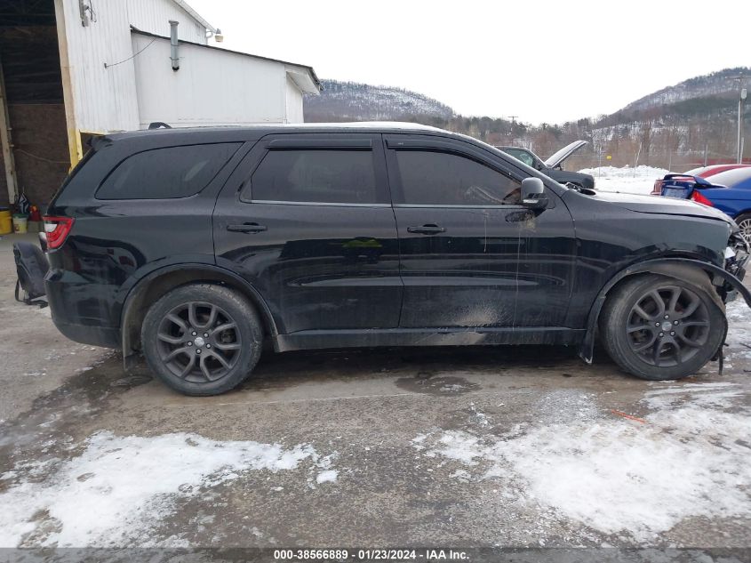 2017 Dodge Durango R/T Awd VIN: 1C4SDJCT7HC937690 Lot: 38566889