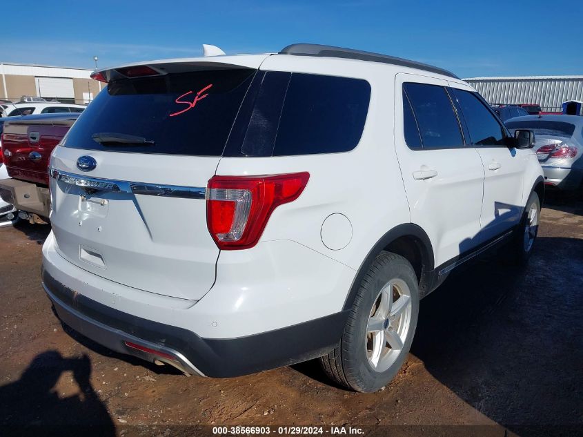 2017 Ford Explorer Xlt VIN: 1FM5K8D87HGC77791 Lot: 38566903