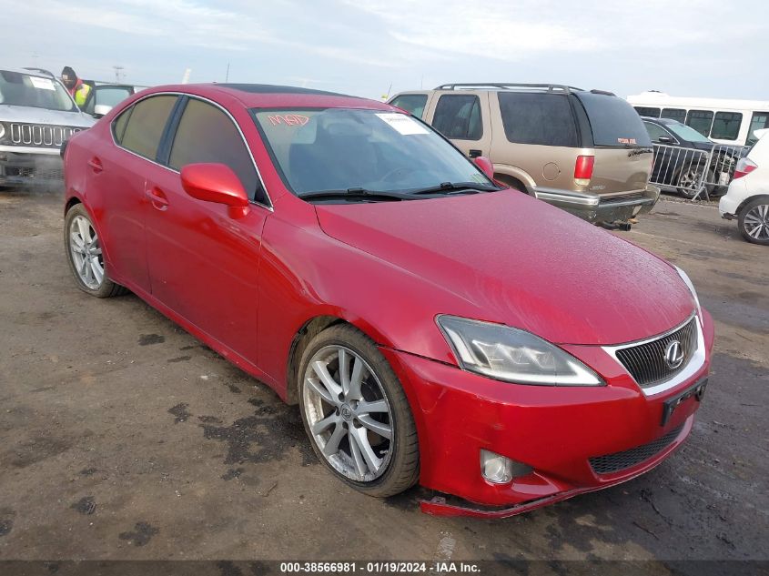 2007 Lexus Is 250 VIN: JTHBK262272042724 Lot: 38566981