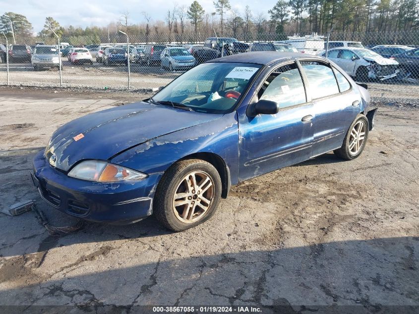 2001 Chevrolet Cavalier Ls VIN: 1G1JF524117386137 Lot: 38567055