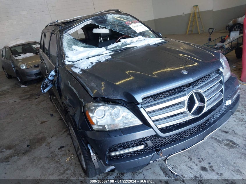 2012 Mercedes-Benz Gl 550 4Matic VIN: 4JGBF8GE7CA788292 Lot: 38567108