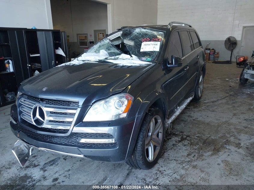 2012 Mercedes-Benz Gl 550 4Matic VIN: 4JGBF8GE7CA788292 Lot: 38567108