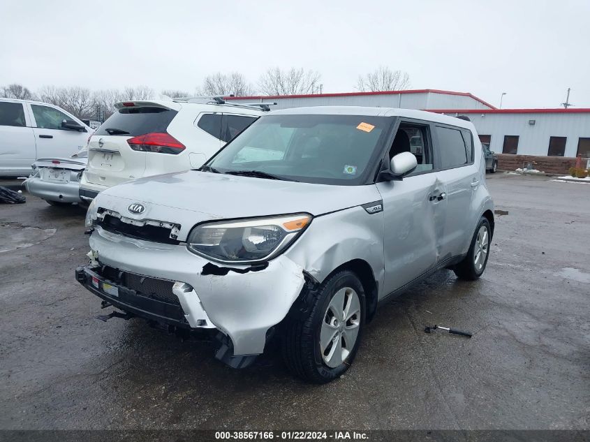 2015 Kia Soul VIN: KNDJN2A21F7785243 Lot: 38567166