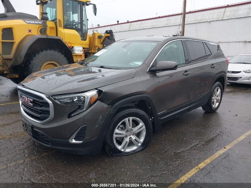 2020 GMC Terrain Awd Sle VIN: 3GKALTEVXLL112026 Lot: 38567201