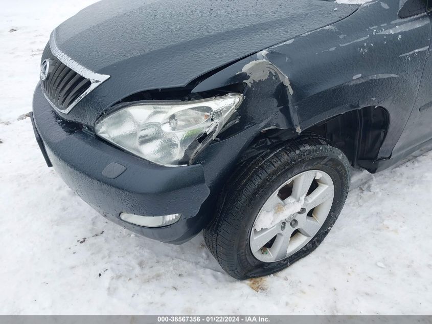 2009 Lexus Rx 350 VIN: 2T2HK31U49C121256 Lot: 38567356