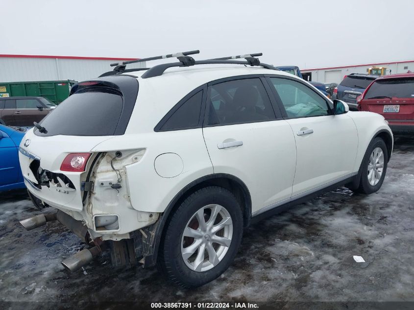 2006 Infiniti Fx35 VIN: JNRAS08W56X207135 Lot: 38567391