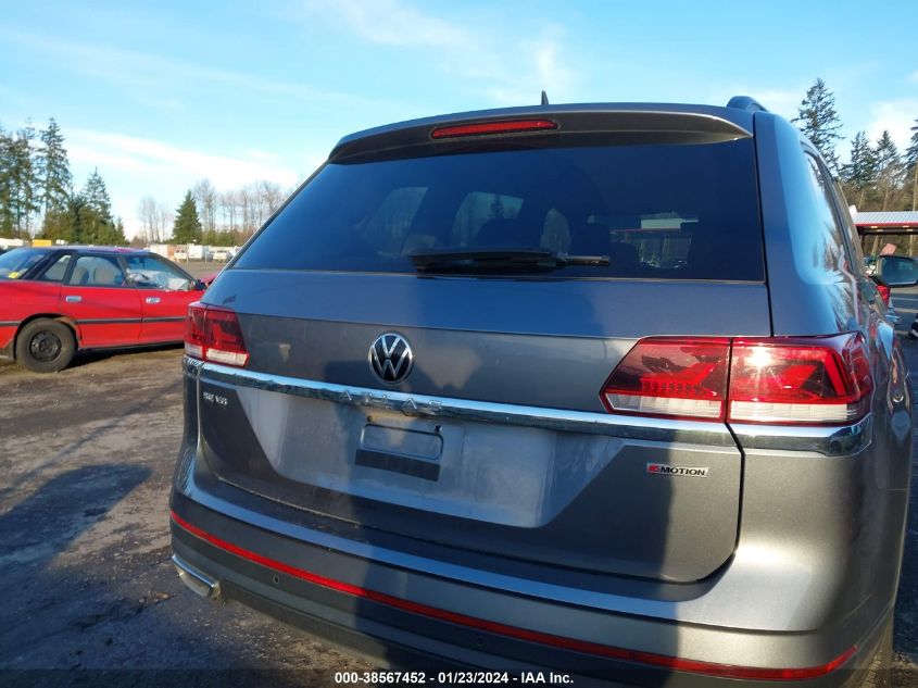 2021 Volkswagen Atlas 3.6L V6 Se W/Technology VIN: 1V2HR2CA5MC584696 Lot: 38567452