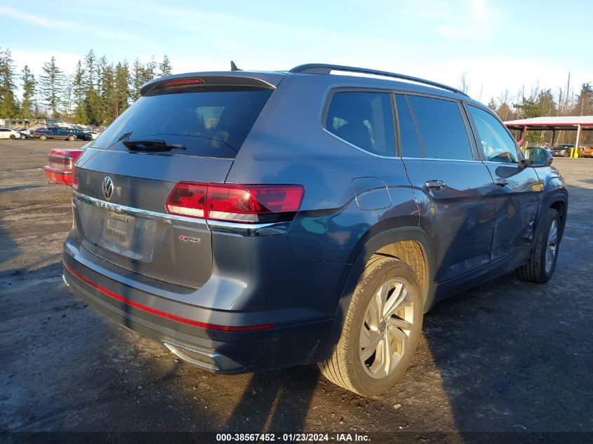 2021 Volkswagen Atlas 3.6L V6 Se W/Technology VIN: 1V2HR2CA5MC584696 Lot: 38567452