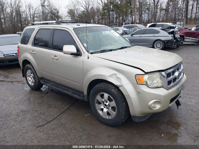 2012 Ford Escape Limited VIN: 1FMCU9EG8CKB39387 Lot: 38567474