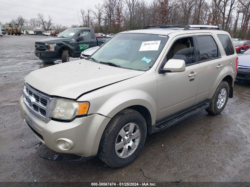 2012 Ford Escape Limited VIN: 1FMCU9EG8CKB39387 Lot: 38567474