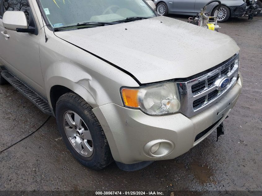 2012 Ford Escape Limited VIN: 1FMCU9EG8CKB39387 Lot: 38567474