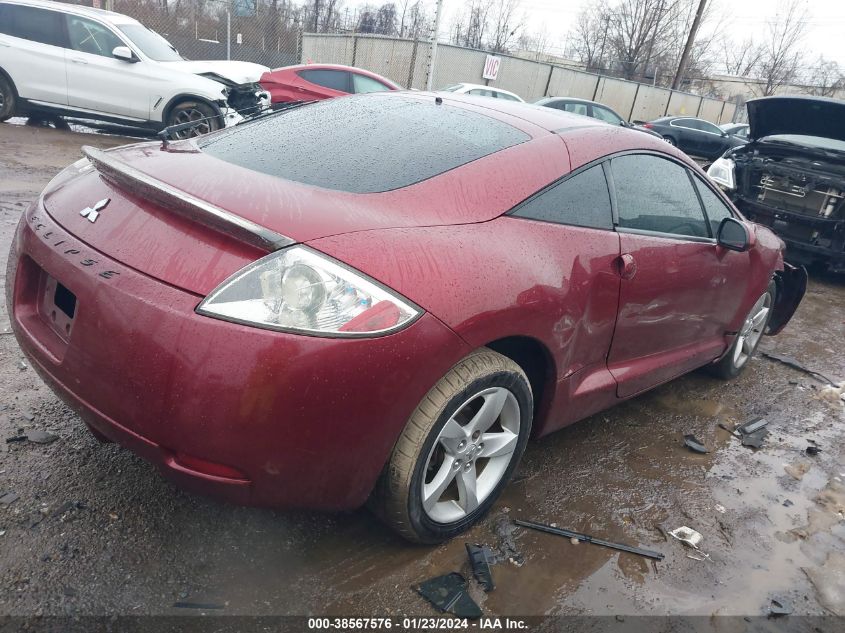 2007 Mitsubishi Eclipse Gs VIN: 4A3AK24F87E030382 Lot: 38567576