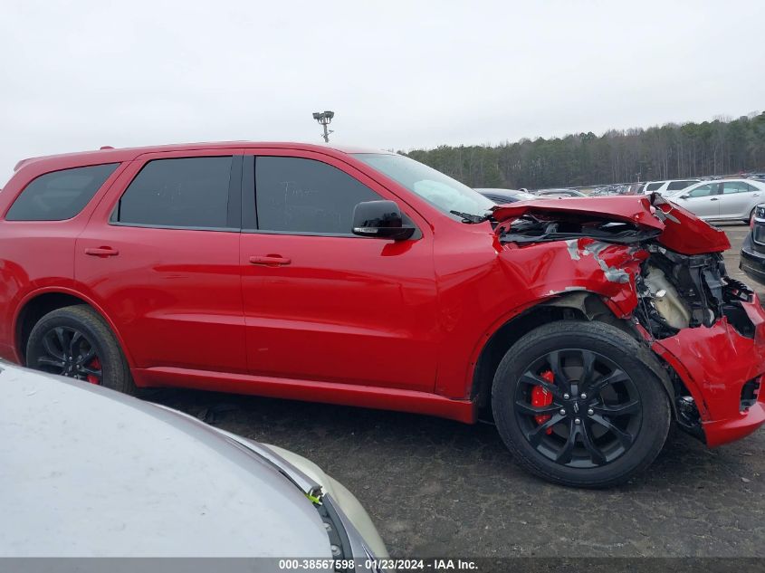 2019 Dodge Durango R/T Rwd VIN: 1C4SDHCT8KC604866 Lot: 38567598