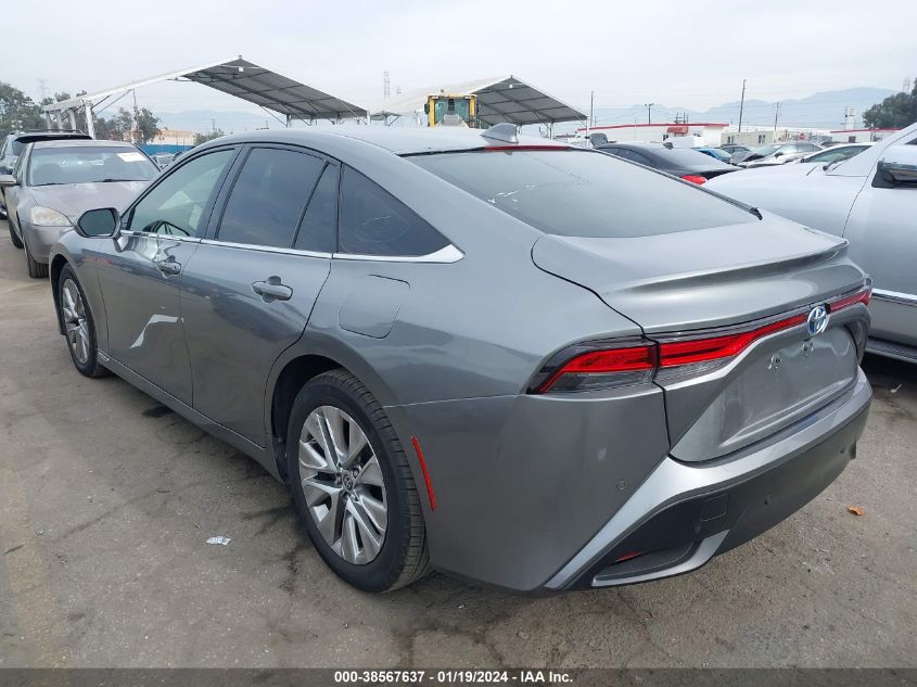 JTDAAAAAXMA002000 2021 Toyota Mirai Xle