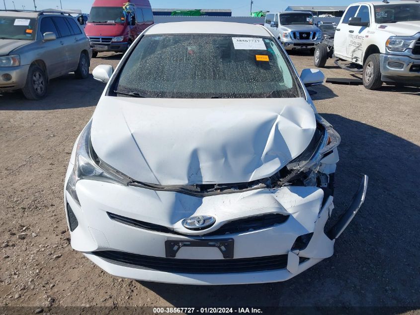 2017 Toyota Prius Four/Four Touring/One/Three/Three Touring/Two/Two Eco VIN: JTDKBRFU1H3047212 Lot: 38567727