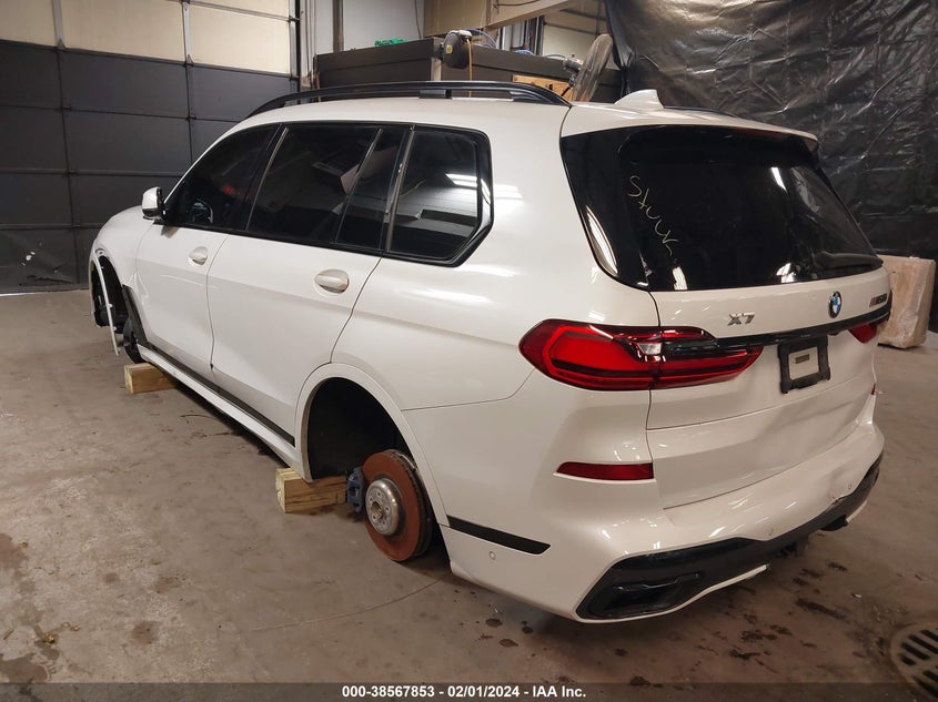 2022 BMW X7 M50I VIN: 5UXCX6C04N9M10518 Lot: 38567853