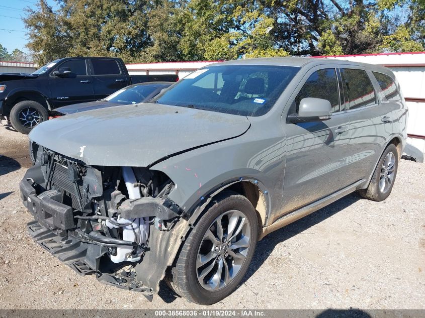 2020 Dodge Durango Gt Plus Rwd VIN: 1C4RDHDG3LC259683 Lot: 38568036