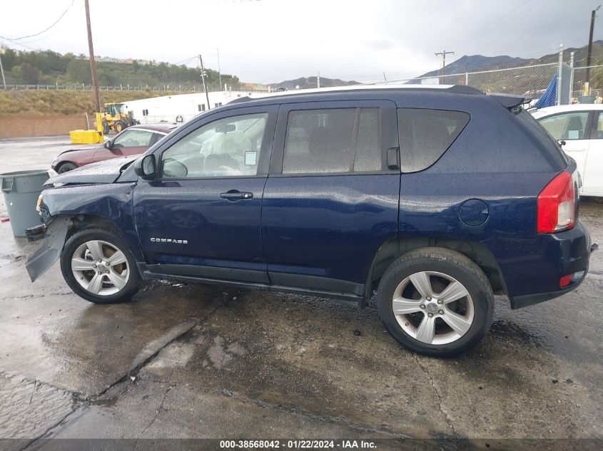 2012 Jeep Compass Sport VIN: 1C4NJCBA8CD636592 Lot: 38568042