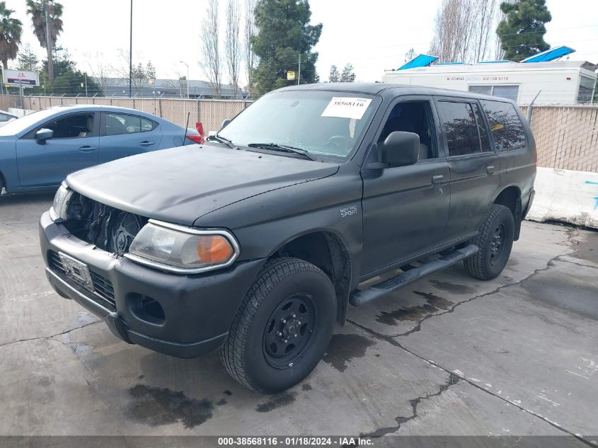 JA4LS21HXYP812734 2000 Mitsubishi Montero Sport Es