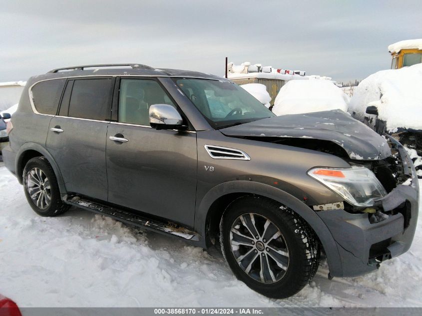 2020 Nissan Armada Sl 4Wd VIN: JN8AY2NC7LX516366 Lot: 38568170