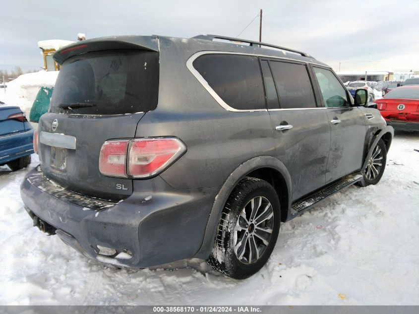 JN8AY2NC7LX516366 2020 Nissan Armada Sl 4Wd