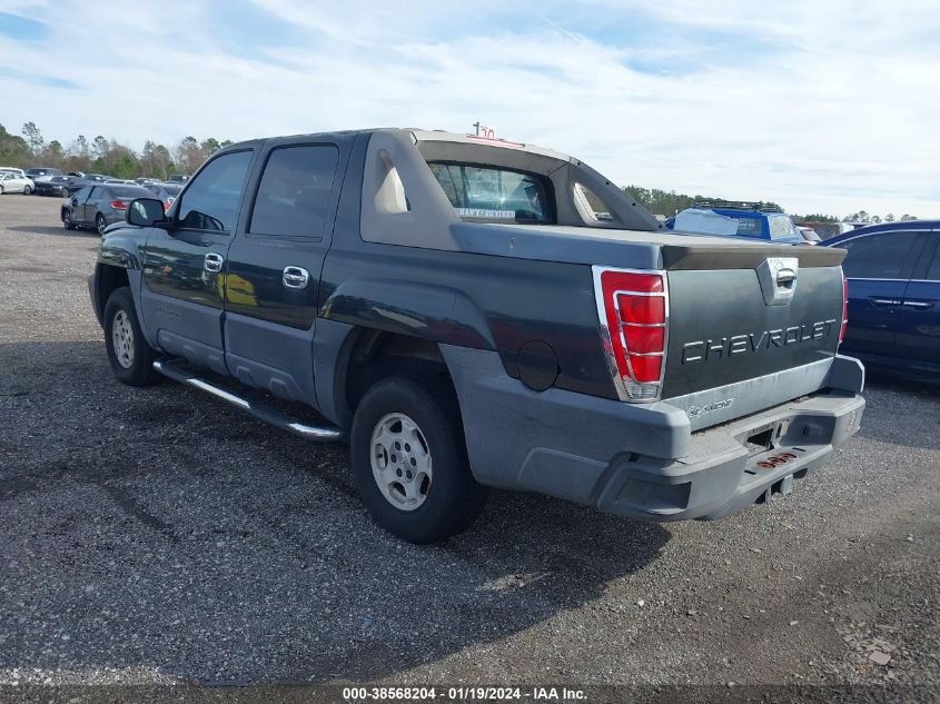 2003 Chevrolet Avalanche 1500 VIN: 3GNEC13T13G179150 Lot: 38568204