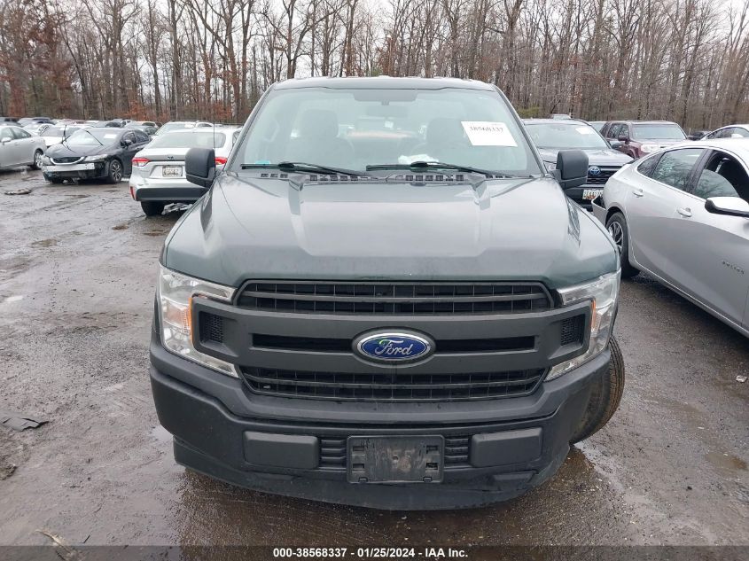 2018 Ford F-150 Xl VIN: 1FTMF1CB9JFE61229 Lot: 40738189