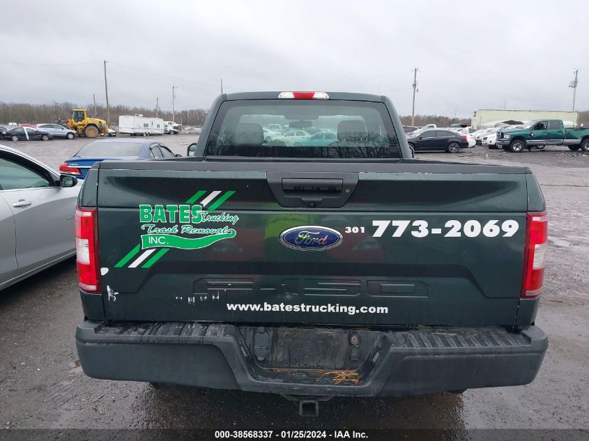 2018 Ford F-150 Xl VIN: 1FTMF1CB9JFE61229 Lot: 40738189