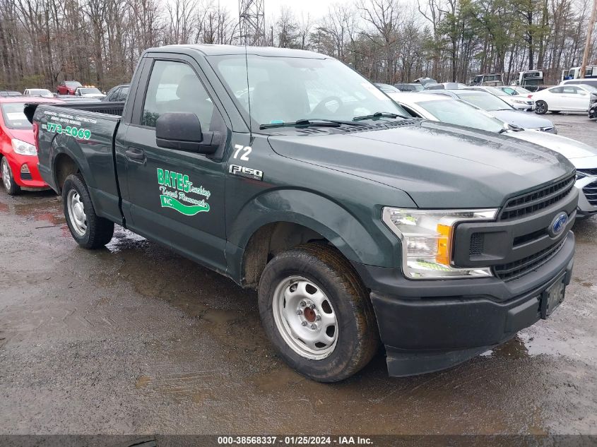 2018 Ford F-150 Xl VIN: 1FTMF1CB9JFE61229 Lot: 40738189