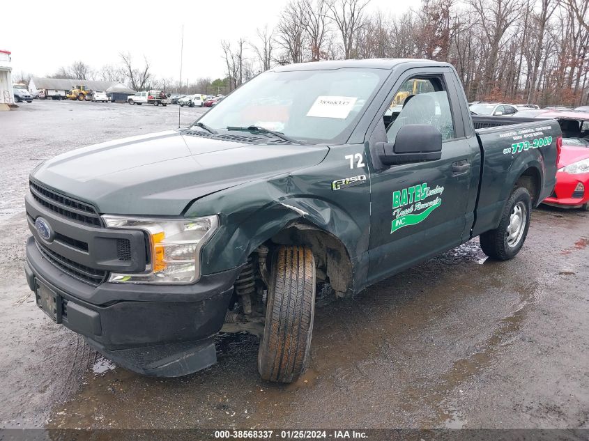 2018 Ford F-150 Xl VIN: 1FTMF1CB9JFE61229 Lot: 40738189