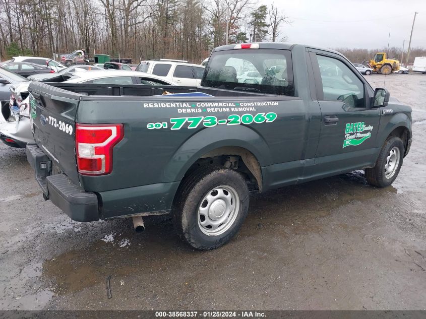 2018 Ford F-150 Xl VIN: 1FTMF1CB9JFE61229 Lot: 40738189