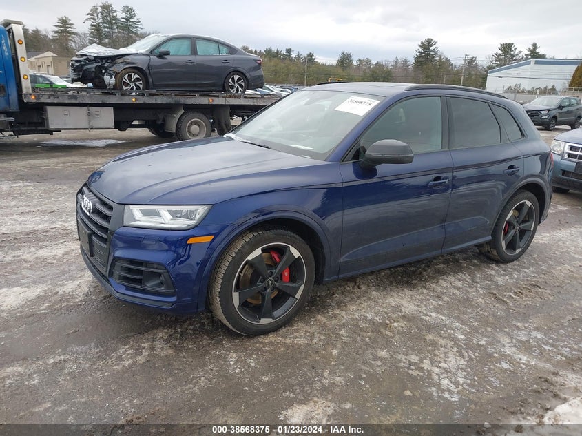 2020 Audi Sq5 Premium Plus Tfsi Quattro Tiptronic VIN: WA1B4AFY3L2093633 Lot: 38568375
