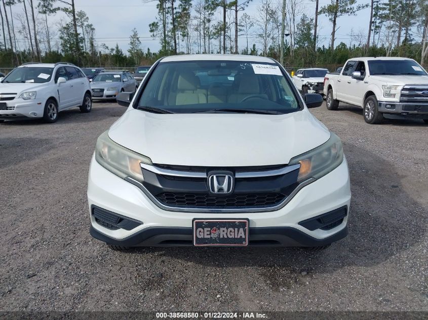 2015 Honda Cr-V Lx VIN: 5J6RM4H38FL037588 Lot: 38568580