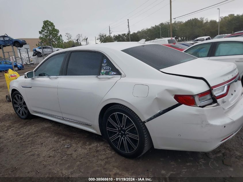 2018 Lincoln Continental Reserve VIN: 1LN6L9RP7J5601010 Lot: 38568610